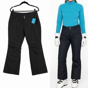 Columbia Arctic Trip Omni-Heat Tech Waterproof Ski Winter Snow Pants Black Large